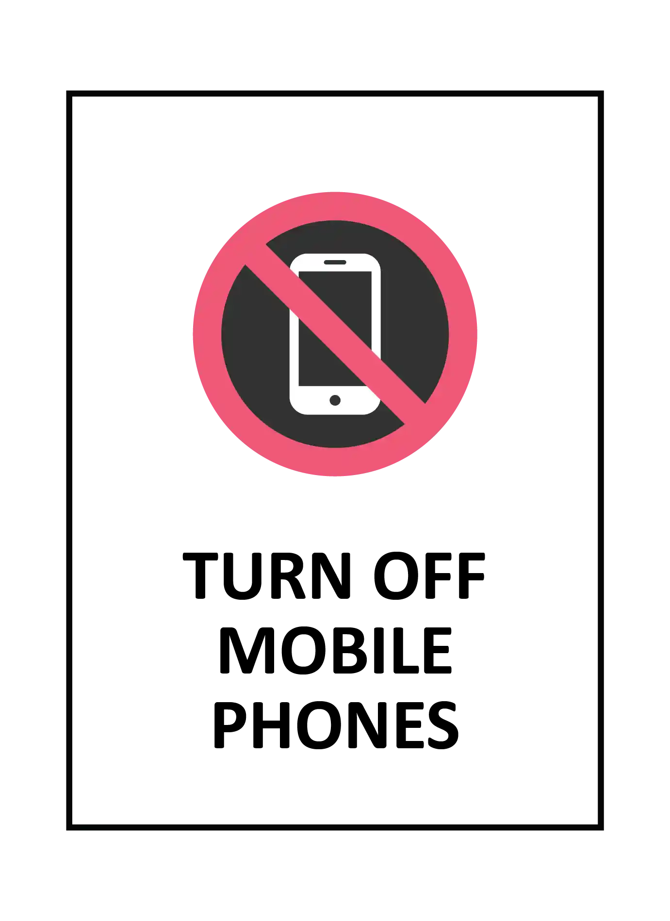 thumb for No Mobile Phones Sign Png Turn Off Mobile Phones Png Mobile Phone Ban Png Device Free Zone Png Quiet Zone Png