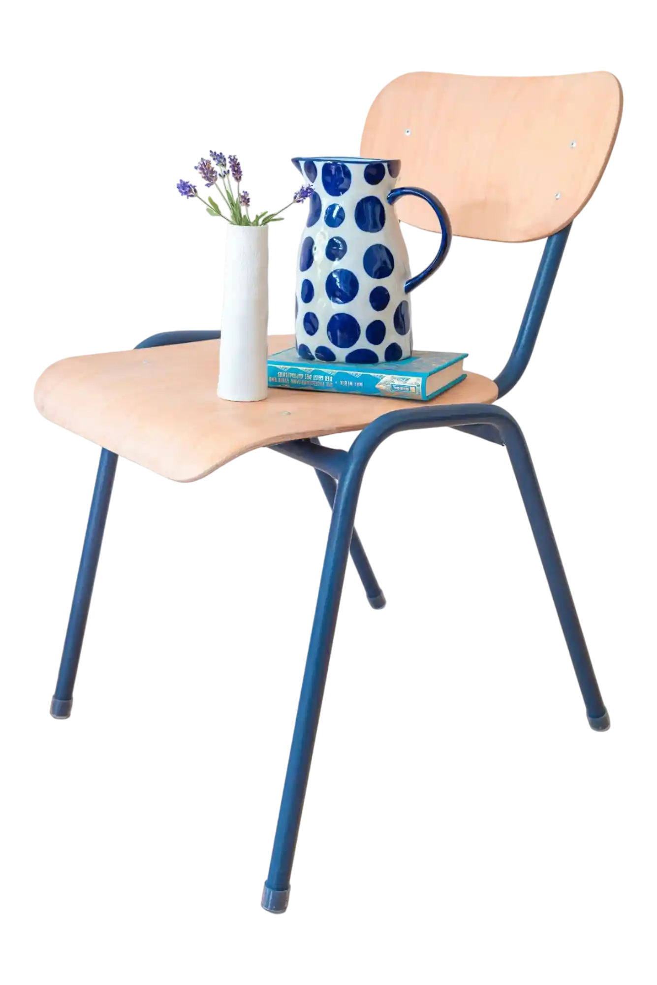 thumb for Wooden Chair With Flowers PNG