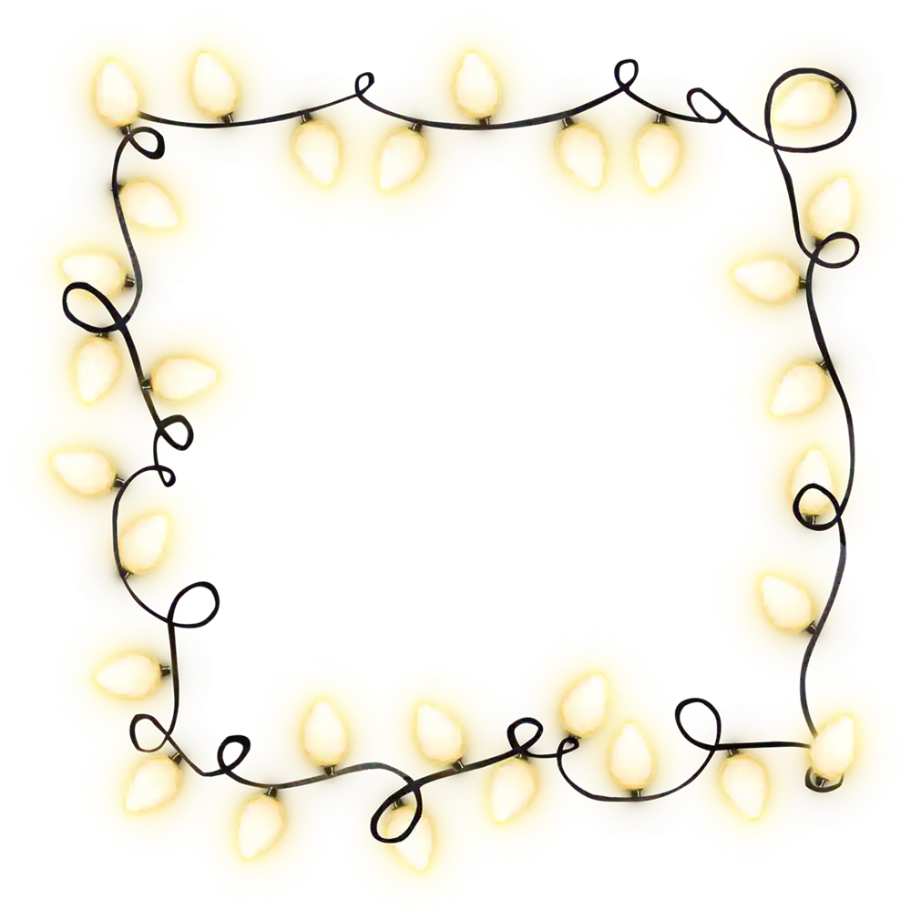 thumb for Fairy Light Frame PNG, Christmas Lights Frame PNG, Holiday Lights Border PNG, Glowing Light Border PNG, Decorative Light Frame PNG, Glowing Bulbs Frame PNG