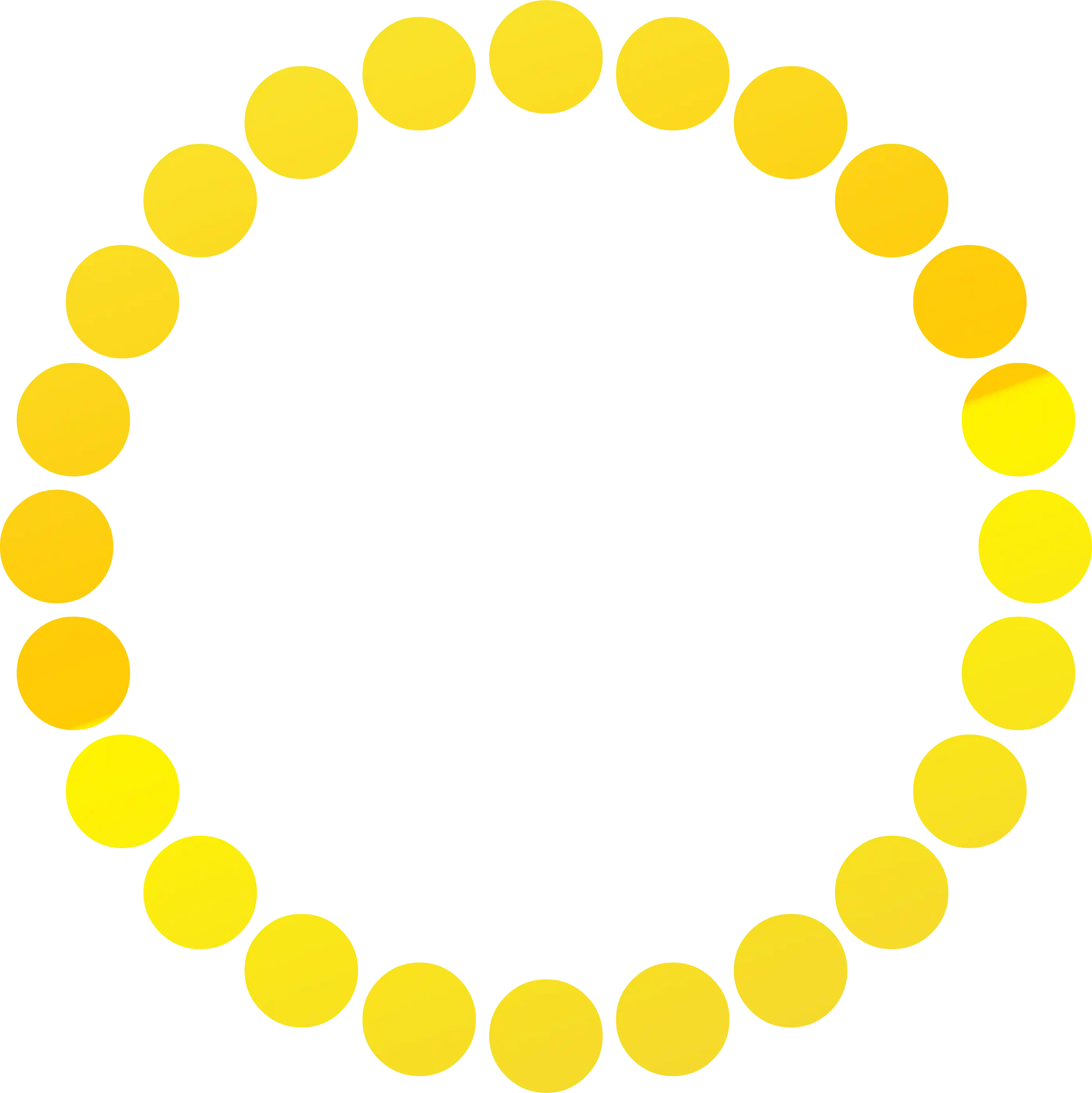 thumb for Yellow Dotted Circle Png Circular Dot Pattern Png Loading Indicator Png Progress Spinner Png