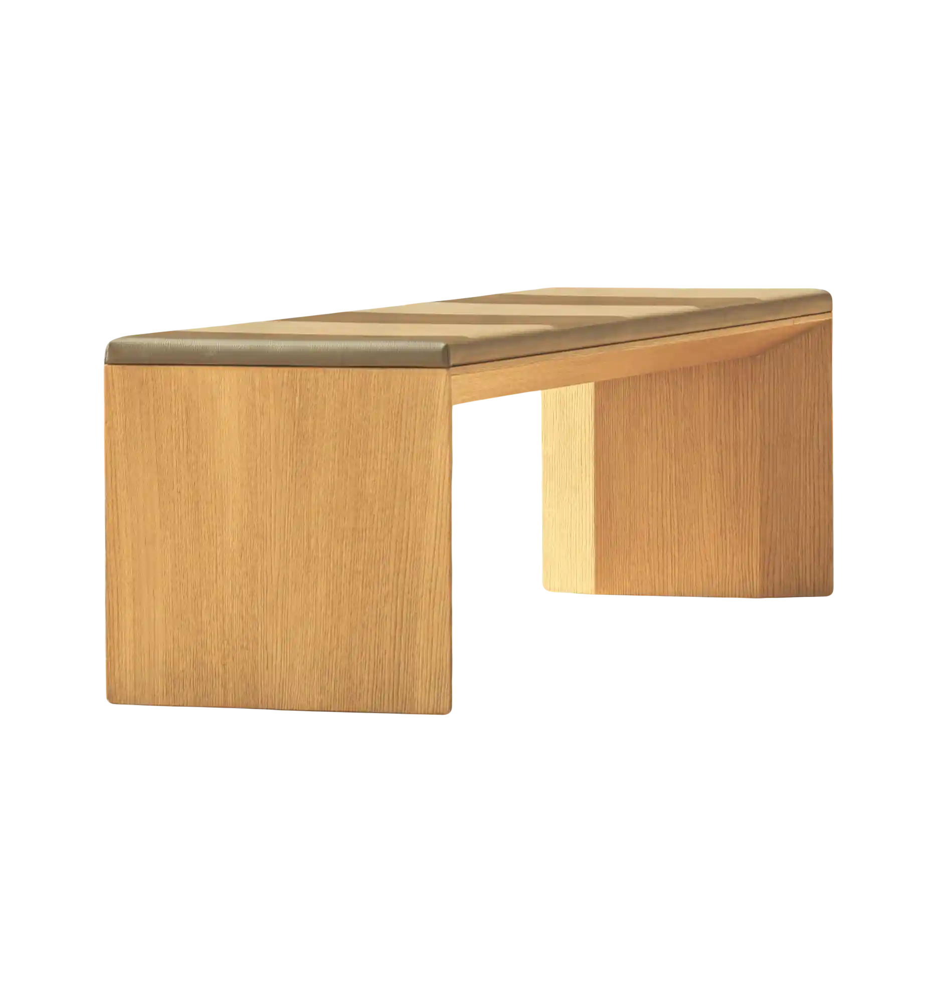 thumb for Wooden Bench PNG, Leather Top Bench PNG, Modern Bench PNG, Bench PNG