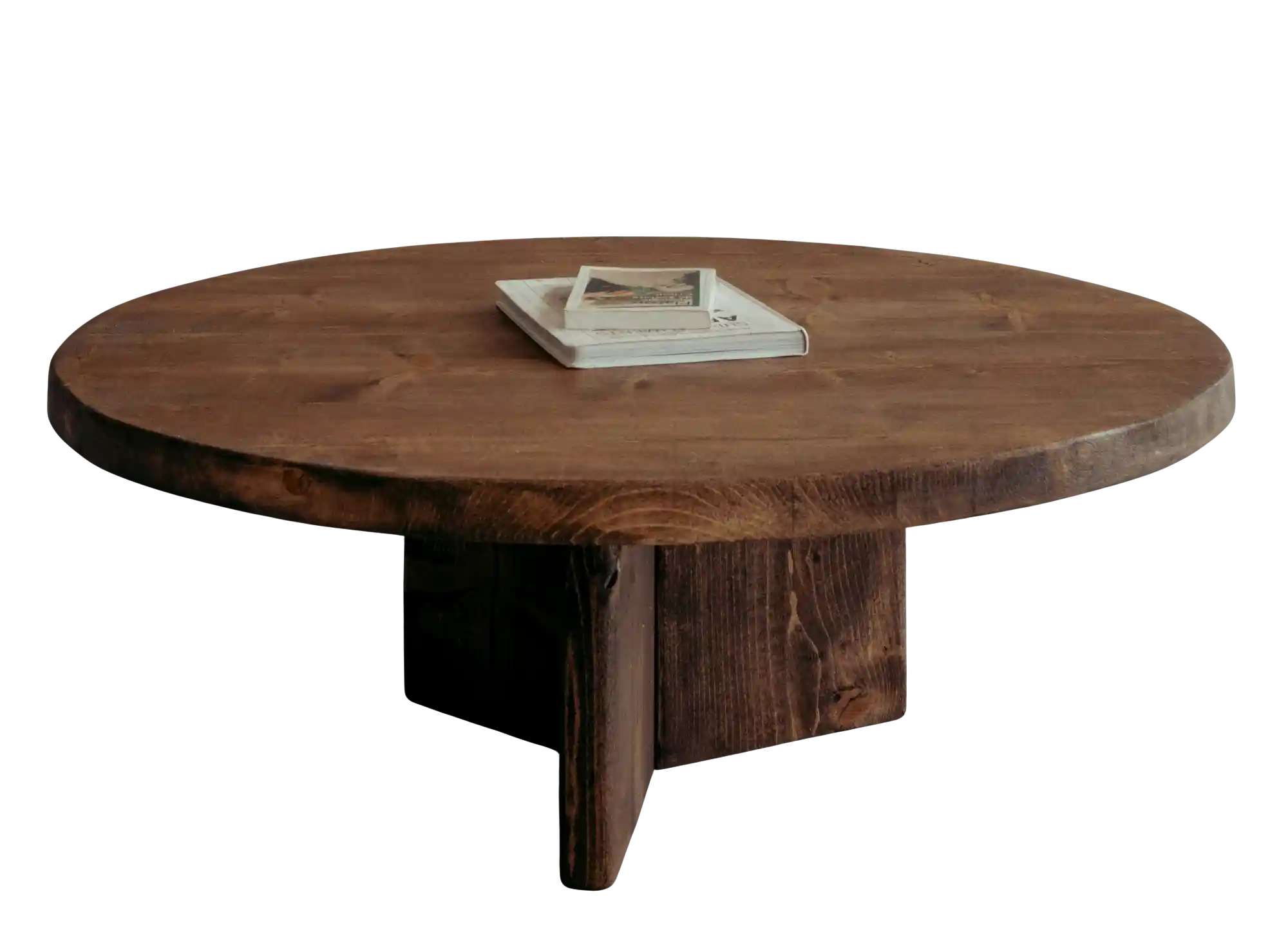 thumb for Round Wooden Coffee Table PNG