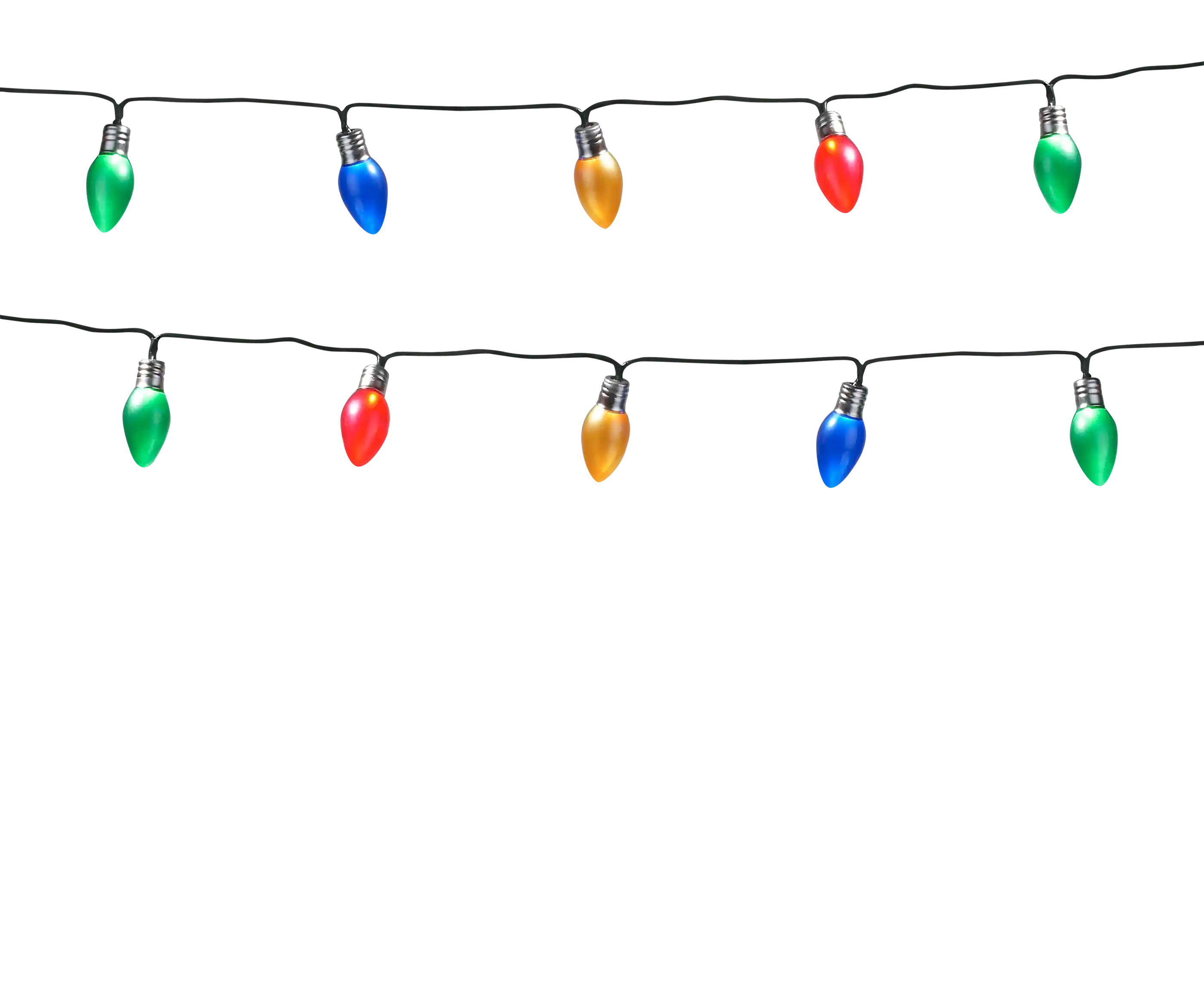 thumb for Colorful Christmas Lights PNG, Festive String Lights PNG, Holiday Light Garland PNG, Vintage Christmas Lights PNG , Diwali Light PNG